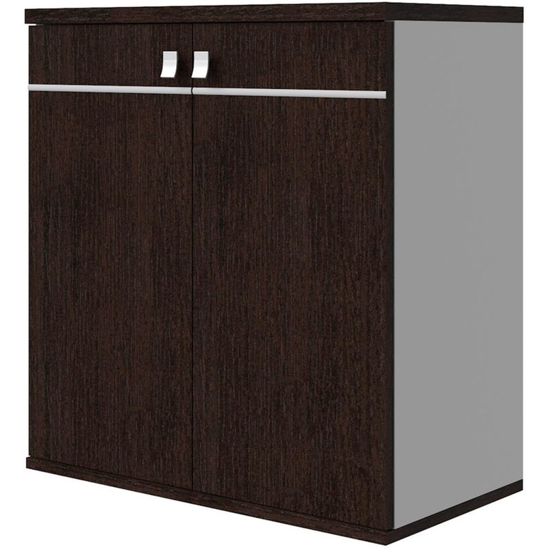 Изображение товара Греденция Swift венге/серый 710x374x763 мм мебель для хранения