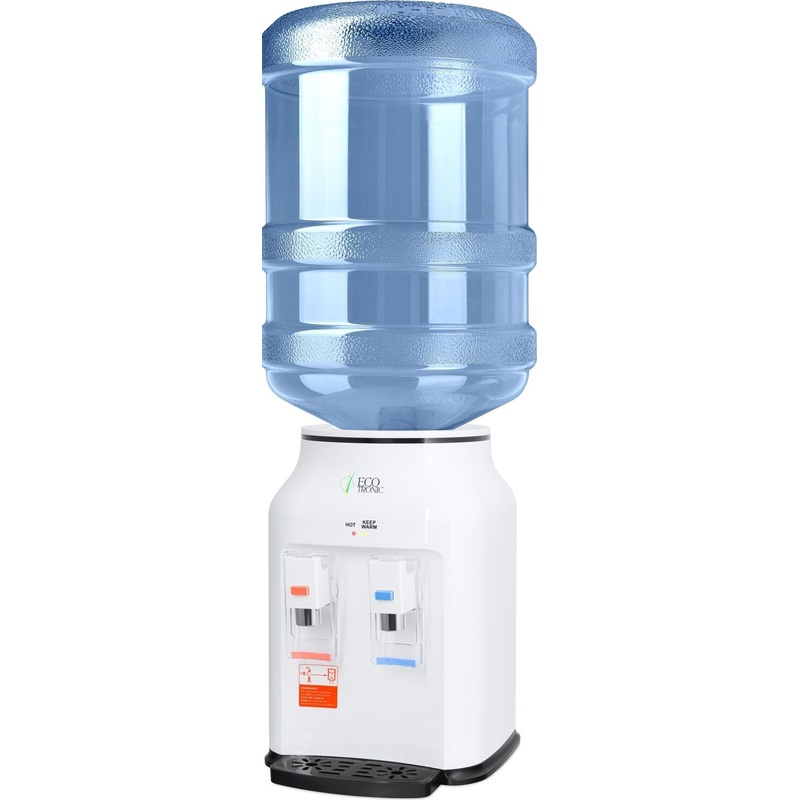 Изображение товара Кулер для воды Ecotronic A2-TN белый нагревающий только горячую воду