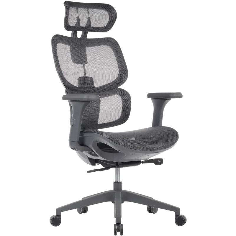 Изображение товара Офисное кресло для руководителя RV Design Argo серое с регулируемым механизмом