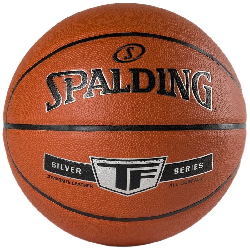 Изображение товара Мяч баскетбольный Spalding Silver TF 76859z №7 коричневый для зала и улицы