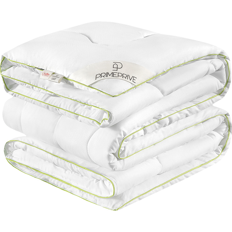 Изображение товара Одеяло евро Prime Prive Bamboo 200x220 см стёганое с кантом белое
