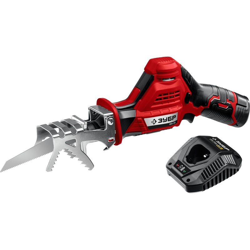 Изображение товара Сабельная пила Зубр СПЛ-125-21 аккумуляторная профессиональная