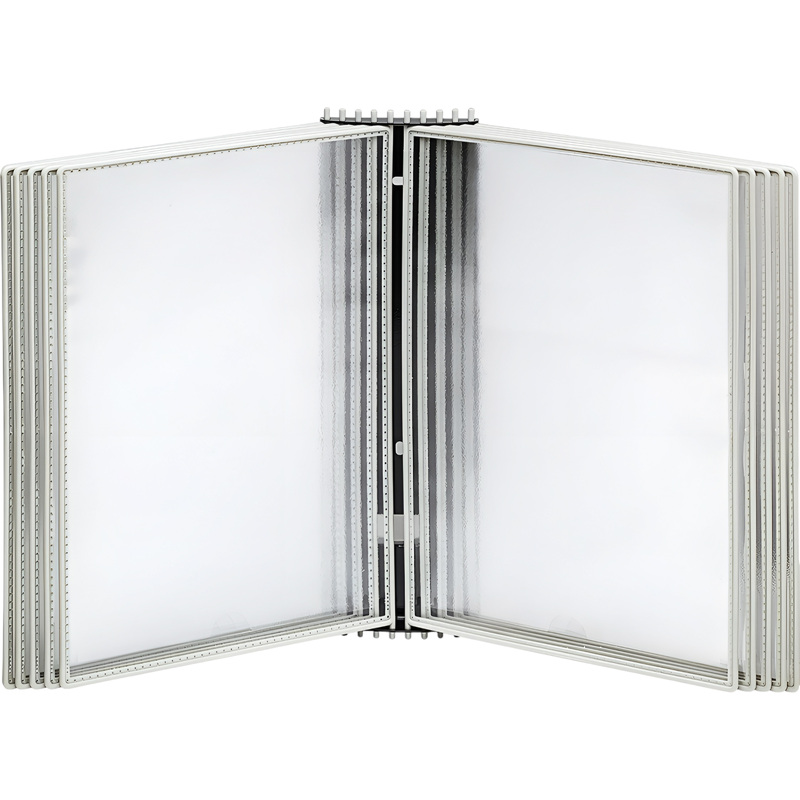 Изображение товара Настенная демосистема Attache А4 с 10 панелями серого цвета