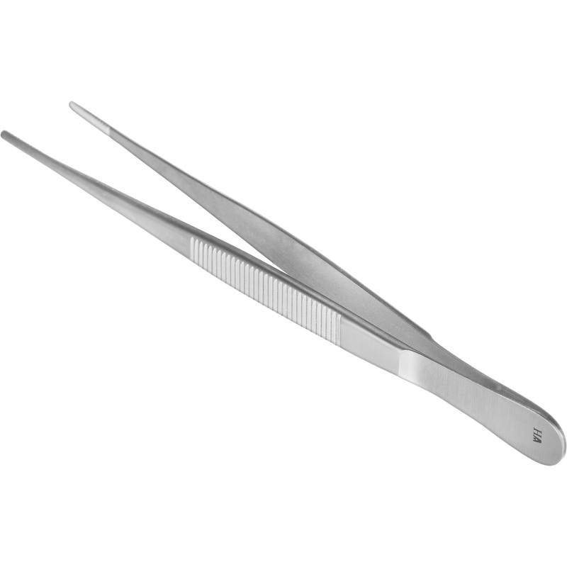 Изображение товара Анатомический пинцет 150 мм для хирургии многоразовый прямой сталь