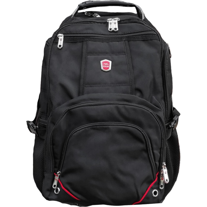 Изображение товара Рюкзак Polar 34 л черный прочный с отделением для ноутбука 15"