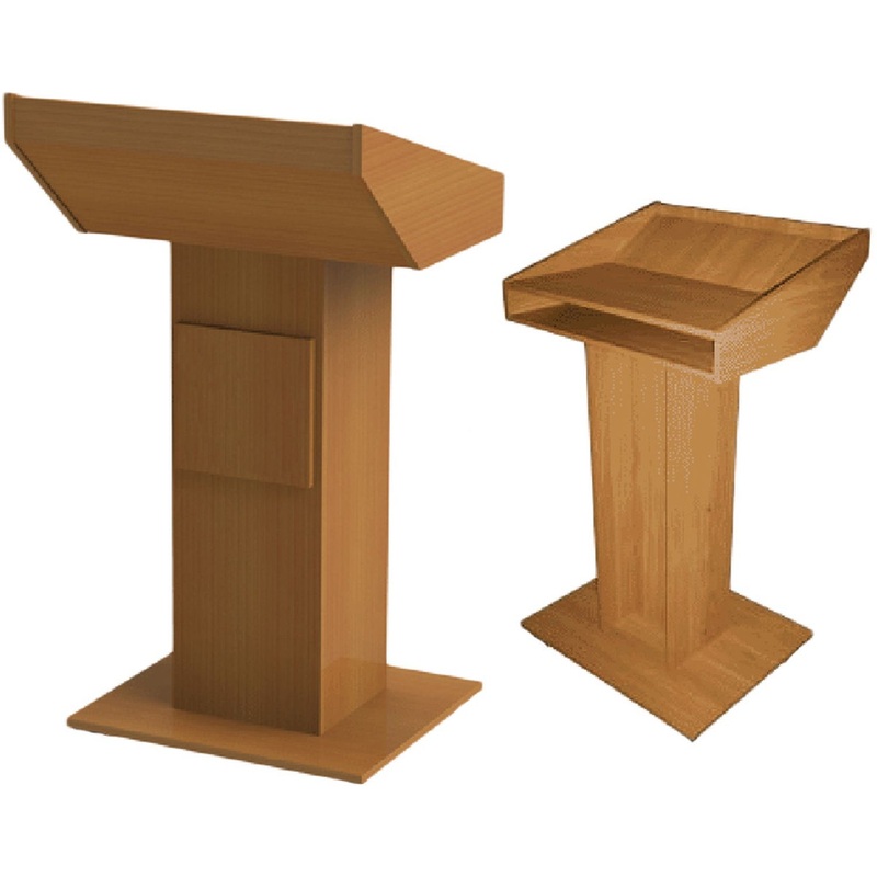 Изображение товара Трибуна Монолит (орех гварнери, 630x560x1170 мм)