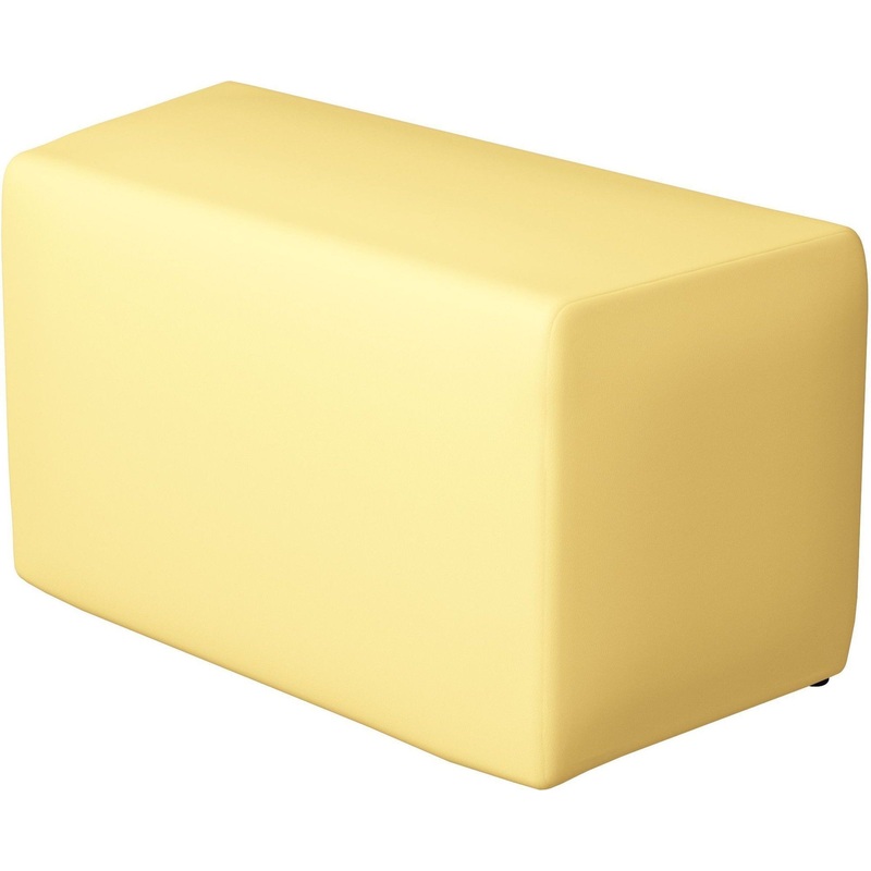 Изображение товара Пуф Step 2 БМ10/2 желтый (искусственная кожа, 1070x490x540 мм)