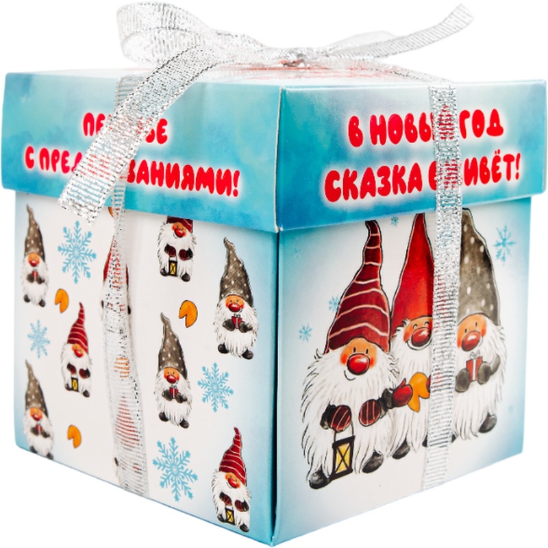 Изображение товара Печенье песочное Корпорация удачи с предсказаниями Счастье гномов 175 г (12 штук в упаковке)