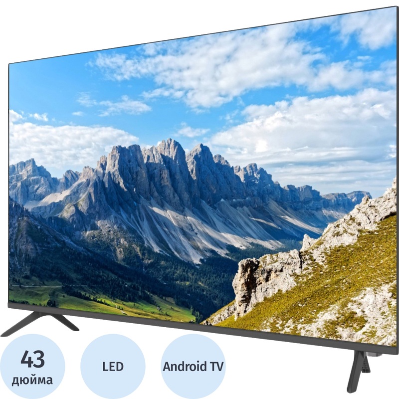 Изображение товара Телевизор Supra 43" Full HD Android Wi-Fi DVB-T2 DVB-C Изображение товара Телевизор Supra 43" Full HD Android Wi-Fi DVB-T2 DVB-C