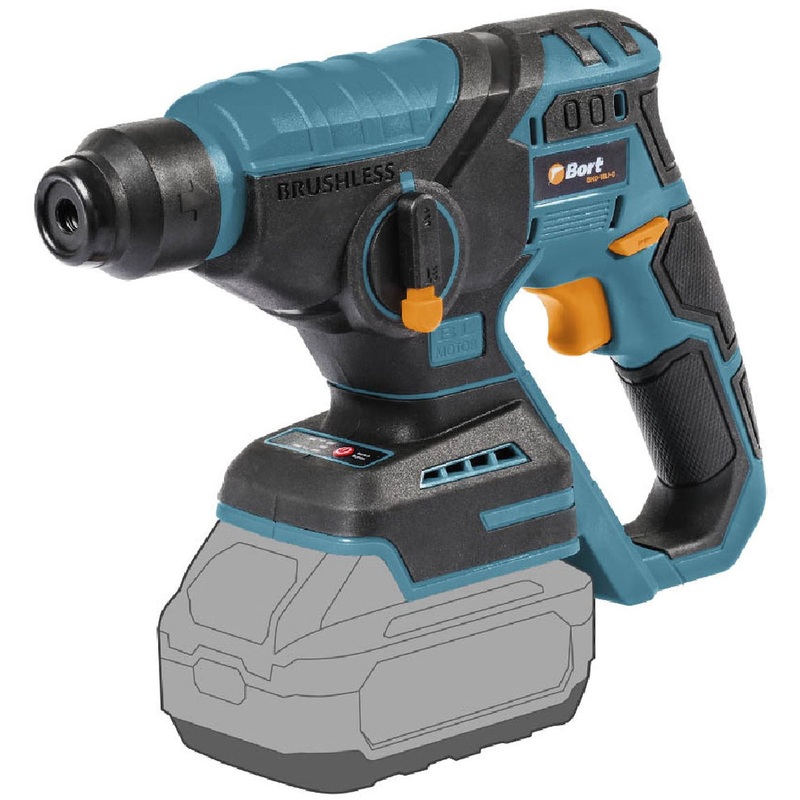 Изображение товара Перфоратор аккумуляторный Bort BHD-18LI-0 без АКБ и ЗУ (93413441)
