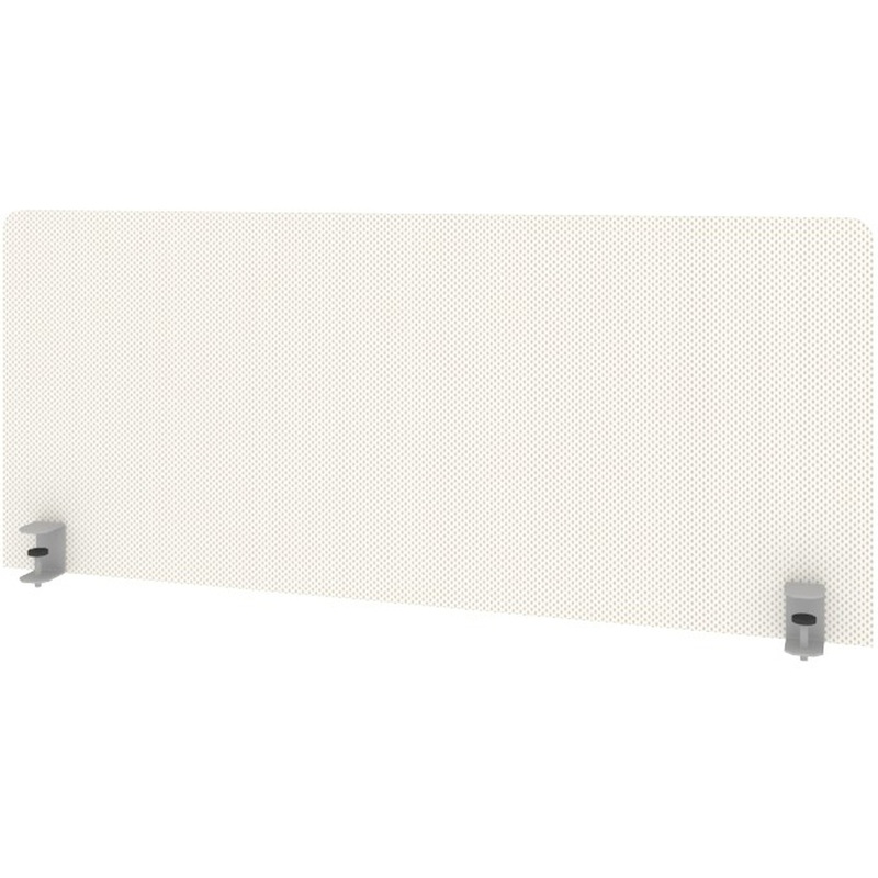 Изображение товара Экран для стола Metal System Style Б.ТЭКР-2 белый 1050х28х450 мм для офисов