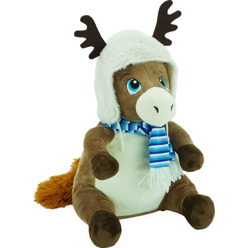 Изображение товара Новогодний сладкий подарок Азбука Праздника Волшебник 1000 г с мягкой игрушкой