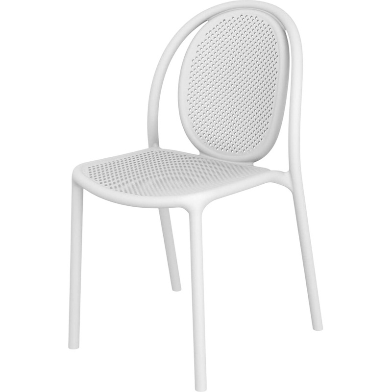 Изображение товара Стул пластиковый Sheffilton SHT-S172 белый для дома и улицы