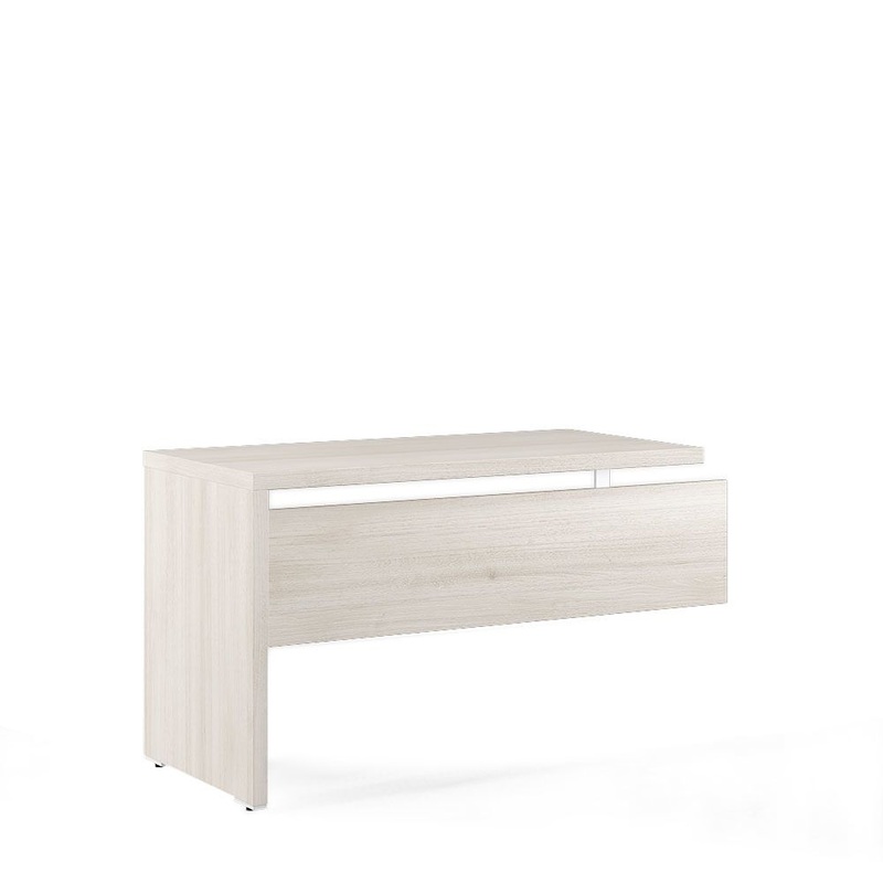 Изображение товара Брифинг-приставка Zion (дуб светлый/белая, 1000x800x740 мм)