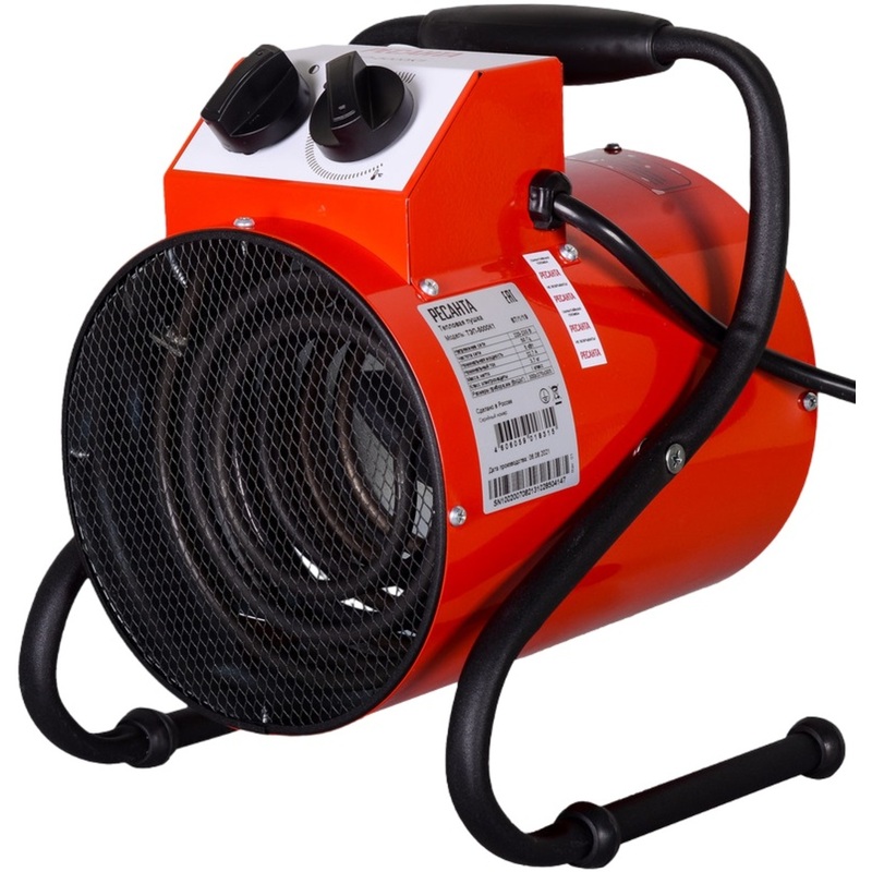 Изображение товара Тепловая пушка Ресанта ТЭП-5000К1 мощностью 5 кВт для обогрева помещений