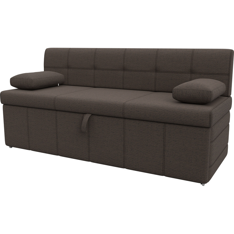 Изображение товара Диван-кровать Комфорт Лео трёхместный коричневый