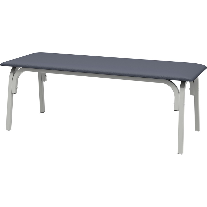 Изображение товара Банкетка трехместная Раунд серый Астрид 3 места мм 1200х450х415