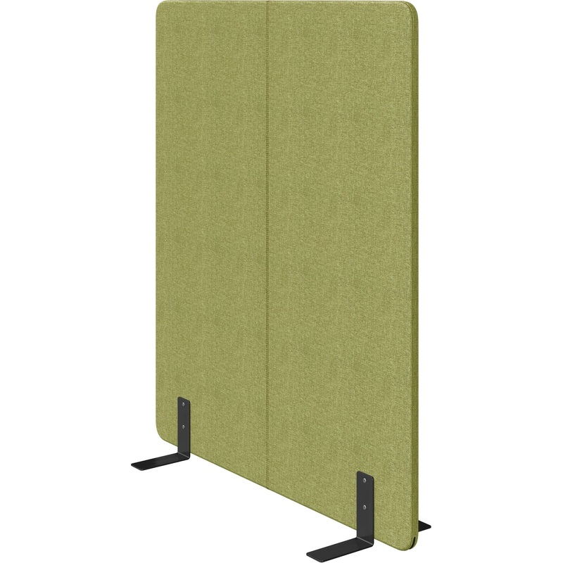 Изображение товара Мобильная перегородка Домино FX-140/160 салатовый ткань для офиса