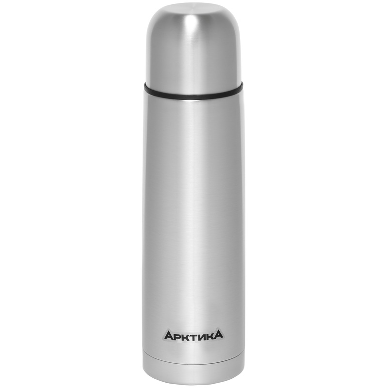 Изображение товара Термос Арктика 0.75 л серебристый классическая модель для напитков