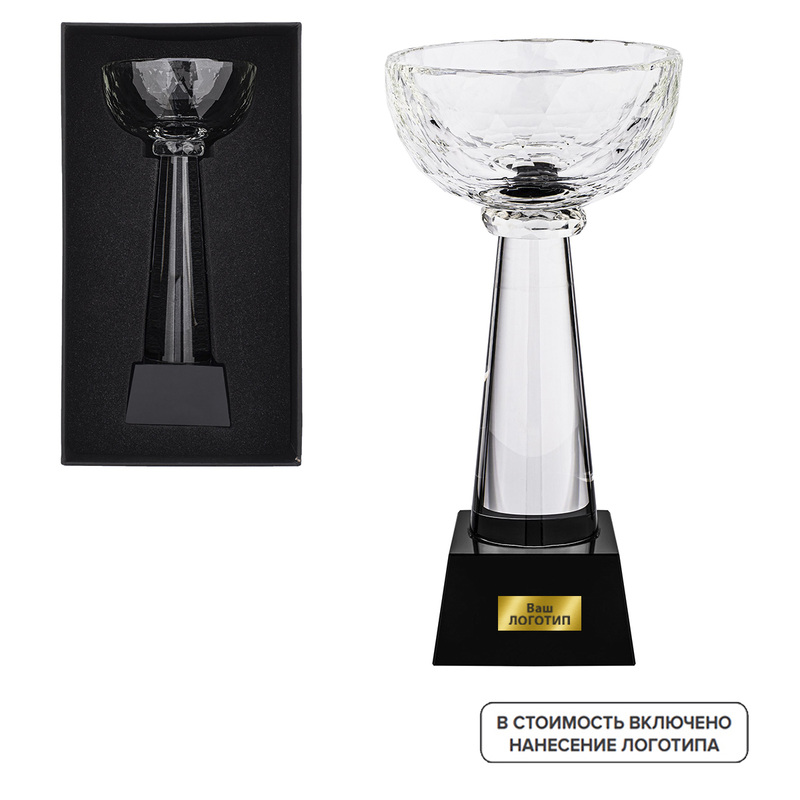 Изображение товара Кубок Cupture стекло с индивидуальным нанесением логотипа или надписи