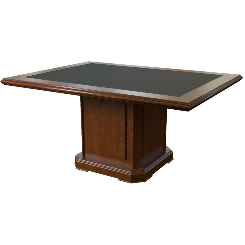 Изображение товара Элемент стола для переговоров Washington центральный 1650x1200 мм орех темный