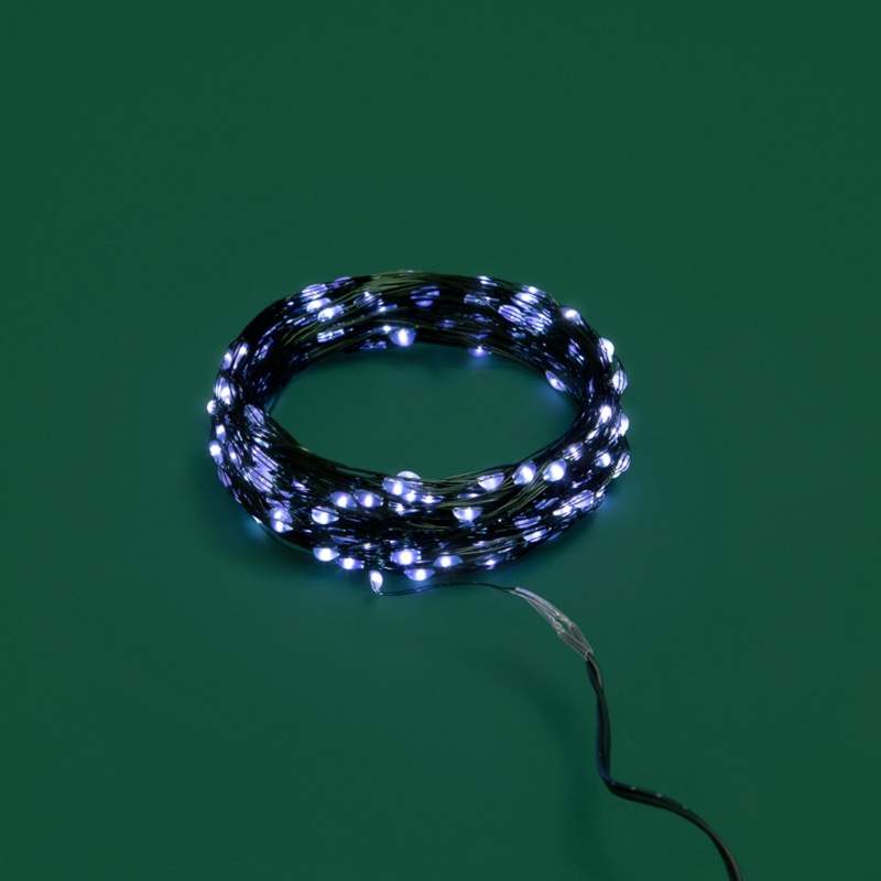 Изображение товара Гирлянда светодиодная Neon-Night Роса 20 м 200 светодиодов холодный белый свет