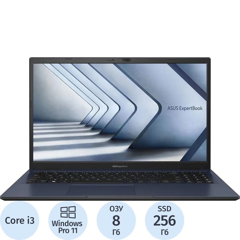Изображение товара Ноутбук Asus ExpertBook B1 15.6 8ГБ SSD Wi-Fi Bluetooth Black