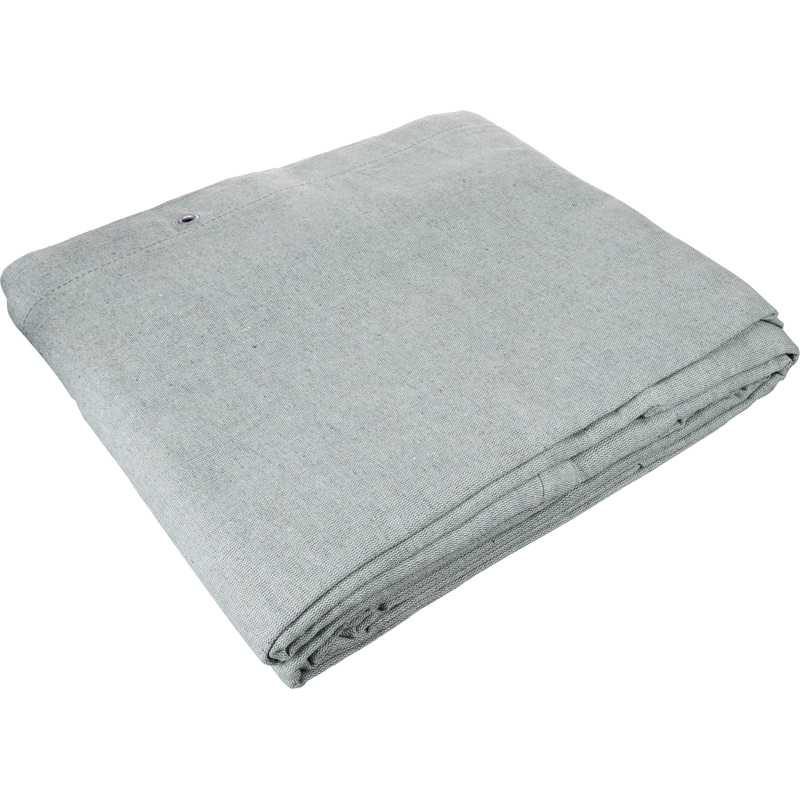 Изображение товара Тент-полог брезент ОП 400 см x 6 м с люверсами хаки