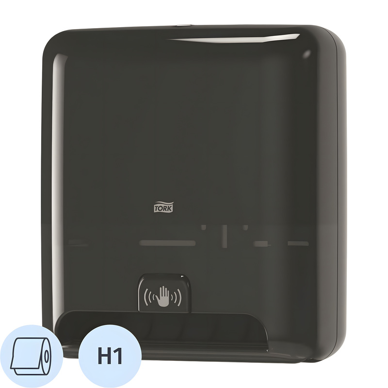 Изображение товара Диспенсер для полотенец рулонных Торк (Tork) Matic H1 Intuition чёрный (551108)
