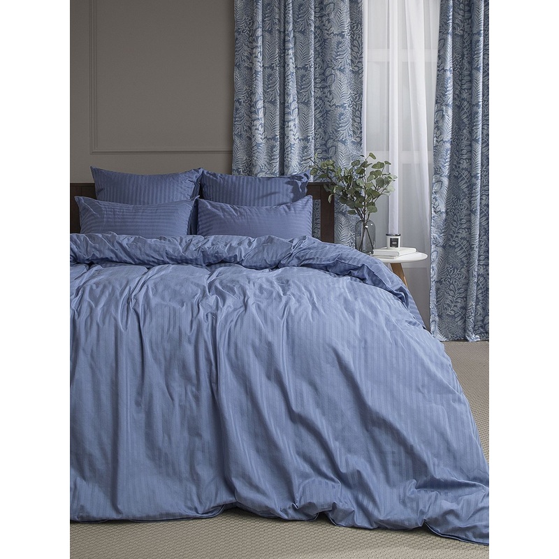 Изображение товара Постельное белье Amore Mio Galaxy 47973 евро страйп-сатин