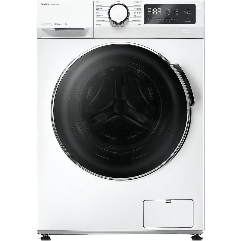 Изображение товара Стиральная машина Centek CT-1925 с загрузкой 12 кг и сенсорным управлением