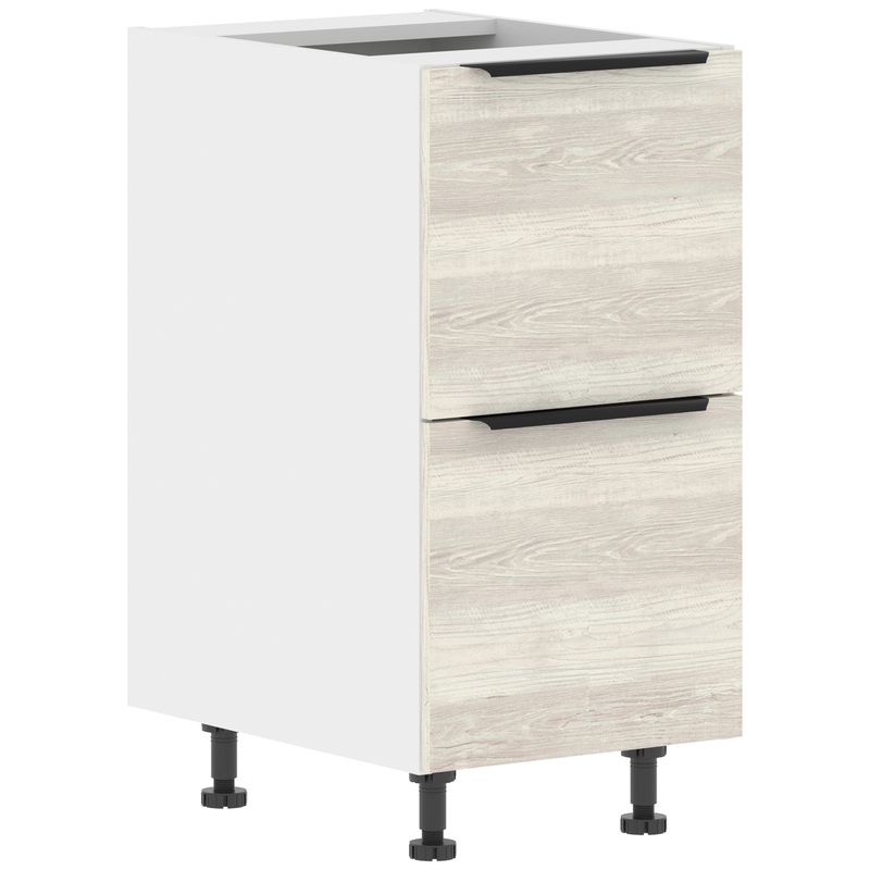 Изображение товара Шкаф напольный с ящиками Corsica (сосна эдмонт/белый, 400х560х820 мм)