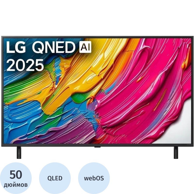 Изображение товара Телевизор 50 LG 50QNED80A6A.ARUG 4K UHD Smart TV NanoCell