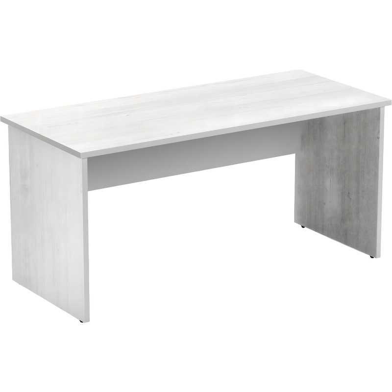 Изображение товара Офисный стол прямой Комус Мебель Easy to lead 435.254 1600х700х747 мм серый сосна винтёр