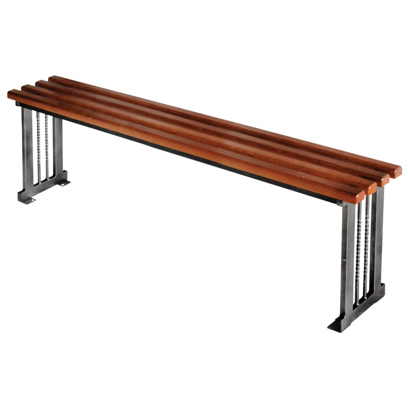 Изображение товара Садовая скамья Мадрид KA5498 из дерева и стали, 1600 мм