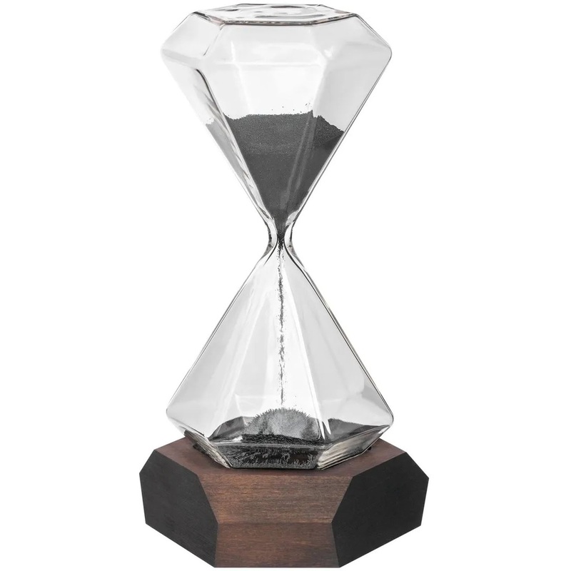 Изображение товара Сувенир магнитный антистресс песочные часы Wood Job