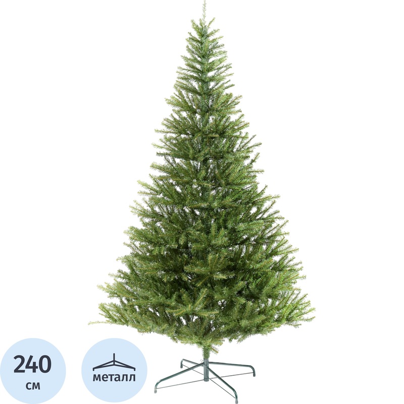 Изображение товара Ёлка искусственная новогодняя Peneri Аляска 2.4 м напольная