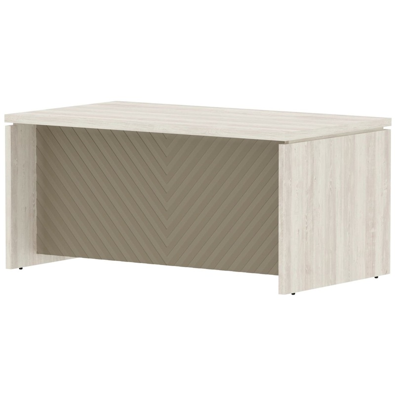 Изображение товара Стол руководителя письменный Torr Lux (сосна эдмонт/капучино, 1600х900х750 мм)