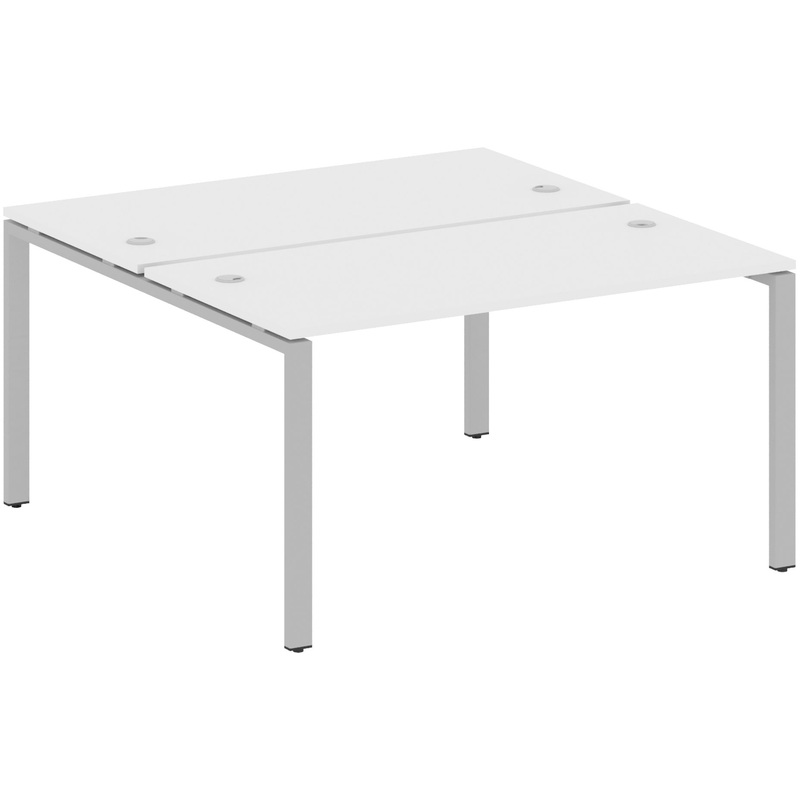 Изображение товара Рабочая станция Metal System Style БП.РАС-СП-2.3 белый/серый 1400x1475x750 мм