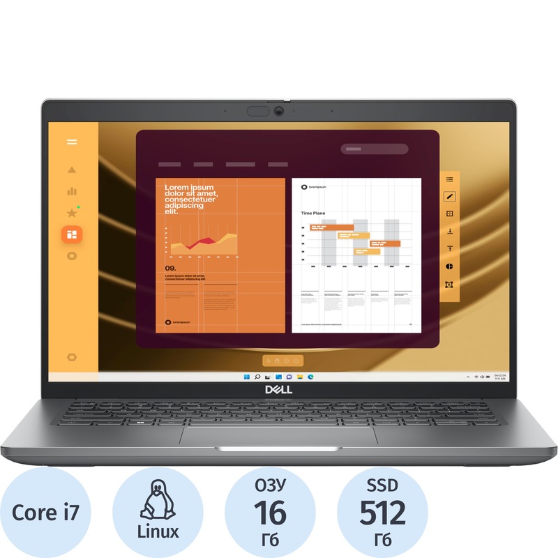Изображение товара Dell Latitude 5550 15.6 1355U 16ГБ 512ГБ SSD ноутбук Linux