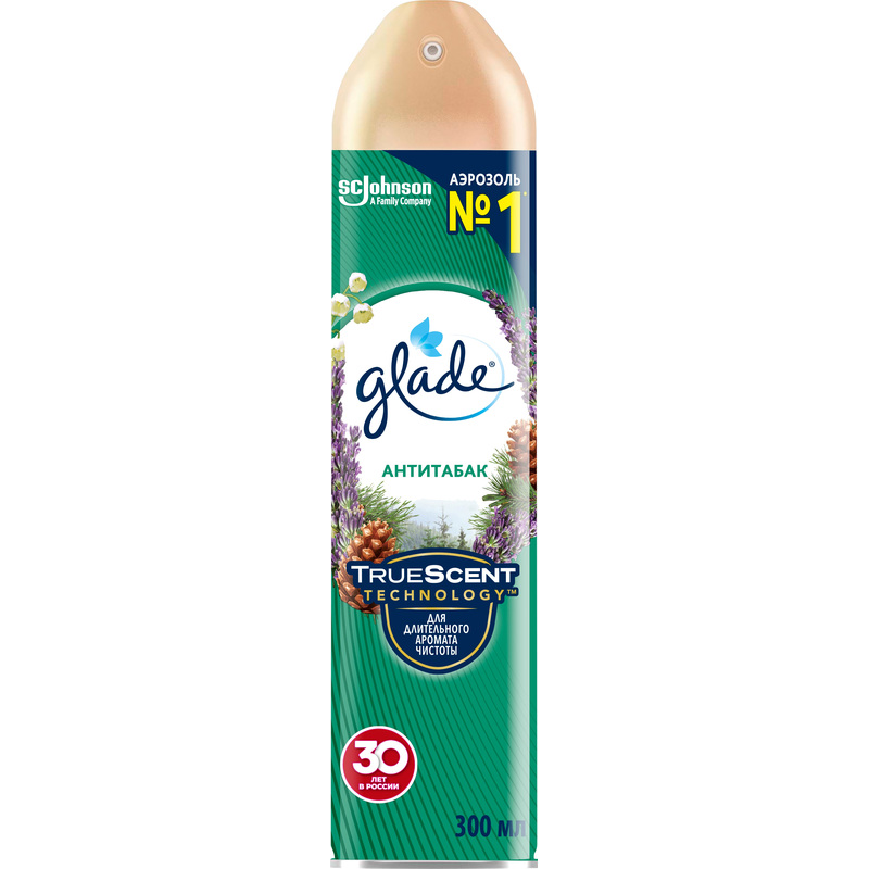 Изображение товара Освежитель воздуха Glade Антитабак 300 мл