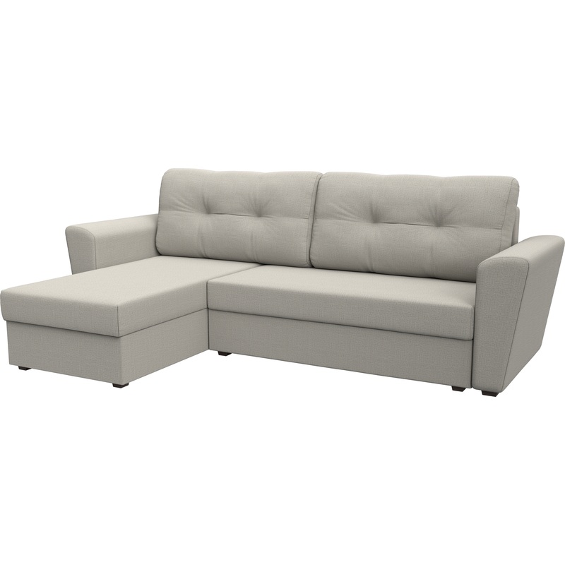 Изображение товара Диван-кровать угловой левый Комфорт Амстердам Лайт бежевый ткань