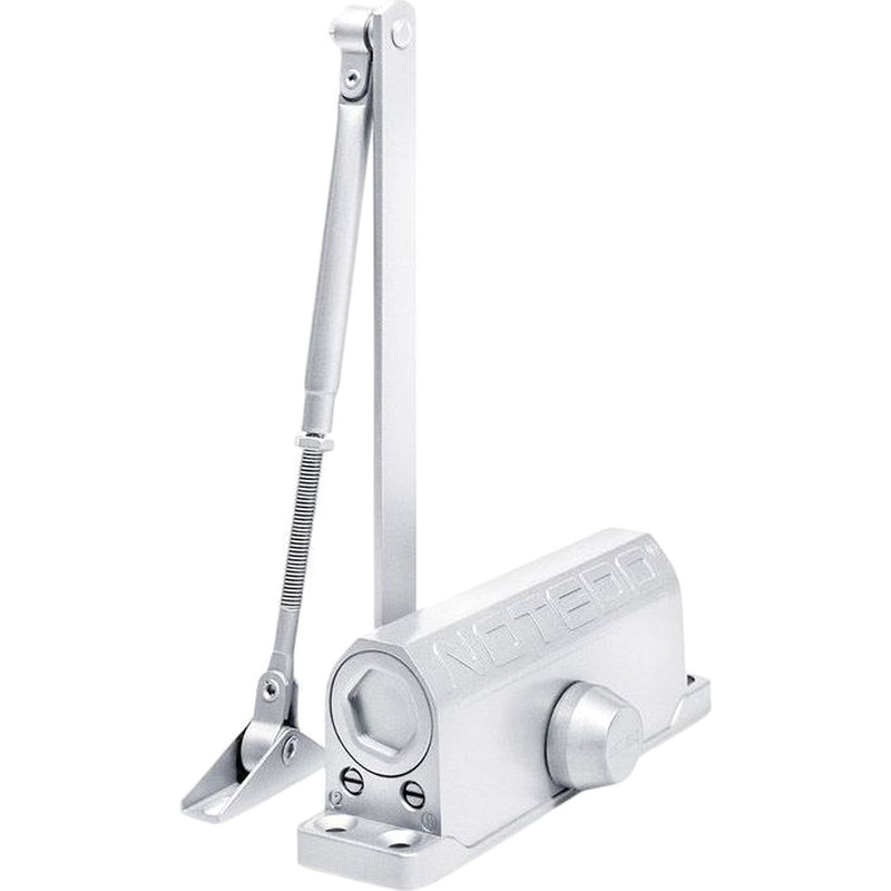 Изображение товара Доводчик дверной Notedo DC-065 до 100 кг серебристый