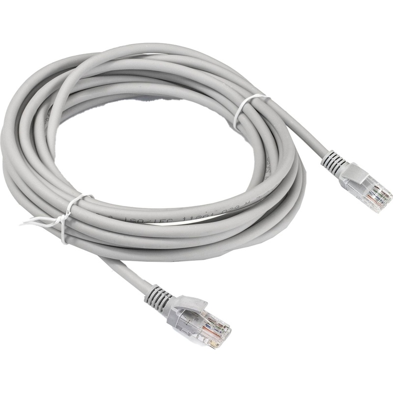 Изображение товара Патч-корд витая пара ExeGate UTP-RJ45-RJ45 5e 10 м серый