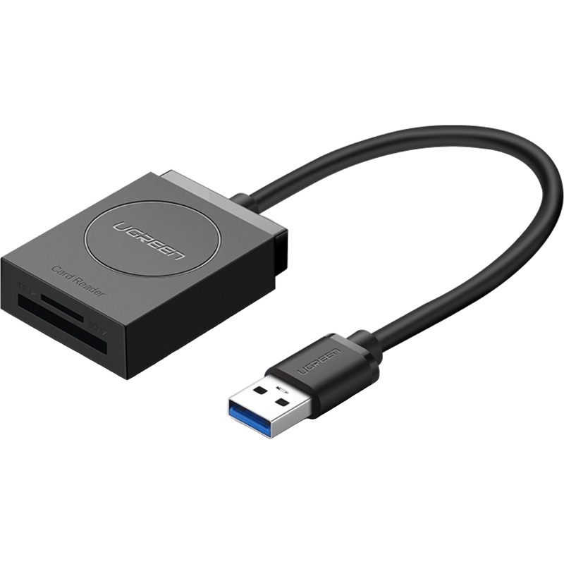 Изображение товара Картридер Ugreen CR127 с USB 3.0 для SD и microSD карт