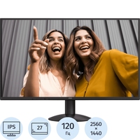 Монитор 27" AOC Q27B30S3 чёрный