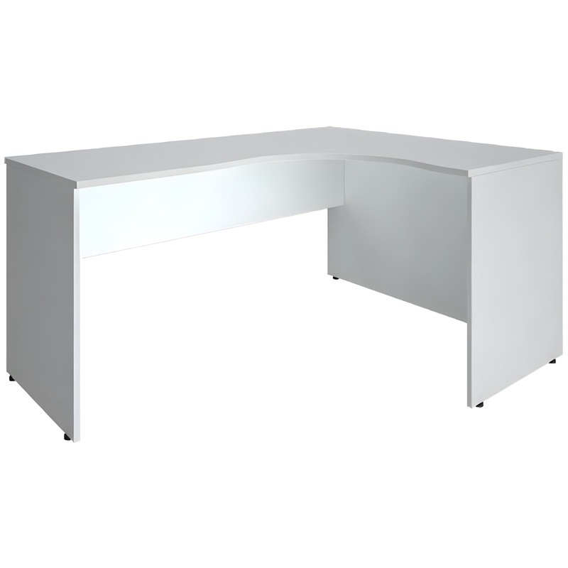 Изображение товара Угловой стол Riva А.СА-4 П правый белого цвета 1600х1200 мм