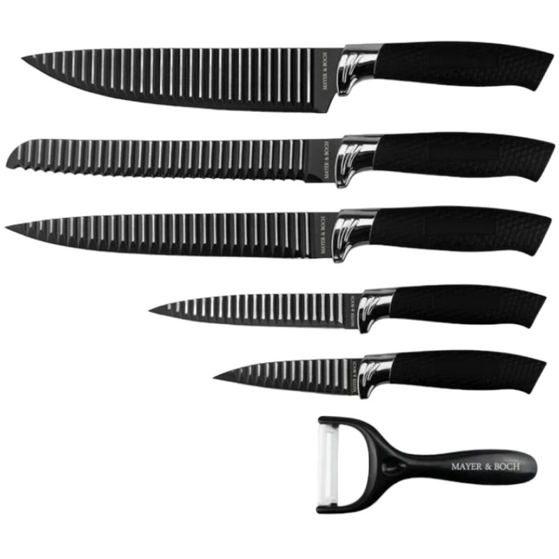 Изображение товара Набор ножей Mayer&Boch 6 предметов с антибактериальным покрытием