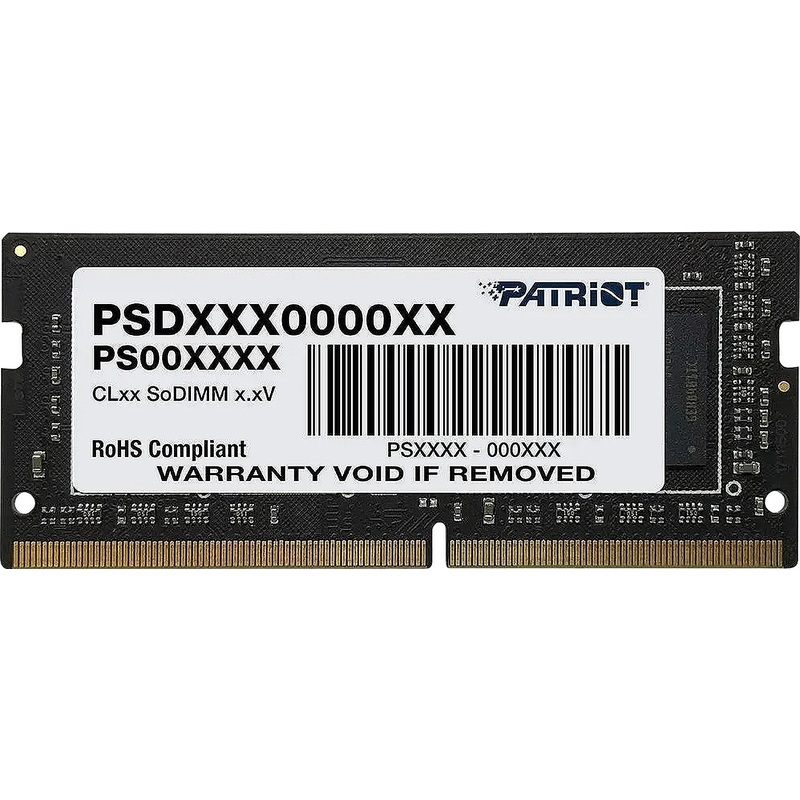 Изображение товара Модуль памяти Patriot Memory PSD416G32002S DDR4 16 ГБ SO-DIMM