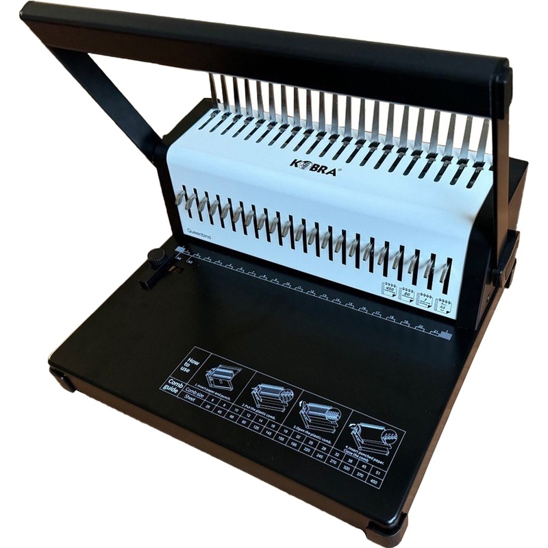 Изображение товара Брошюровщик Kobra Queenbind 500НD механический для переплета А4 23 листа